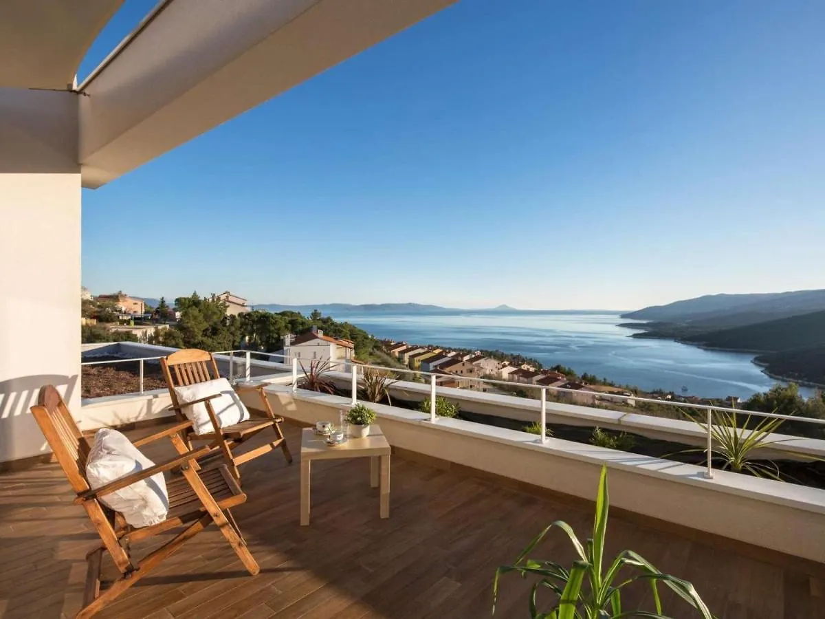 別荘 Design Villa In Rabac With Sea-View, Sauna, Private Pool クロアチア