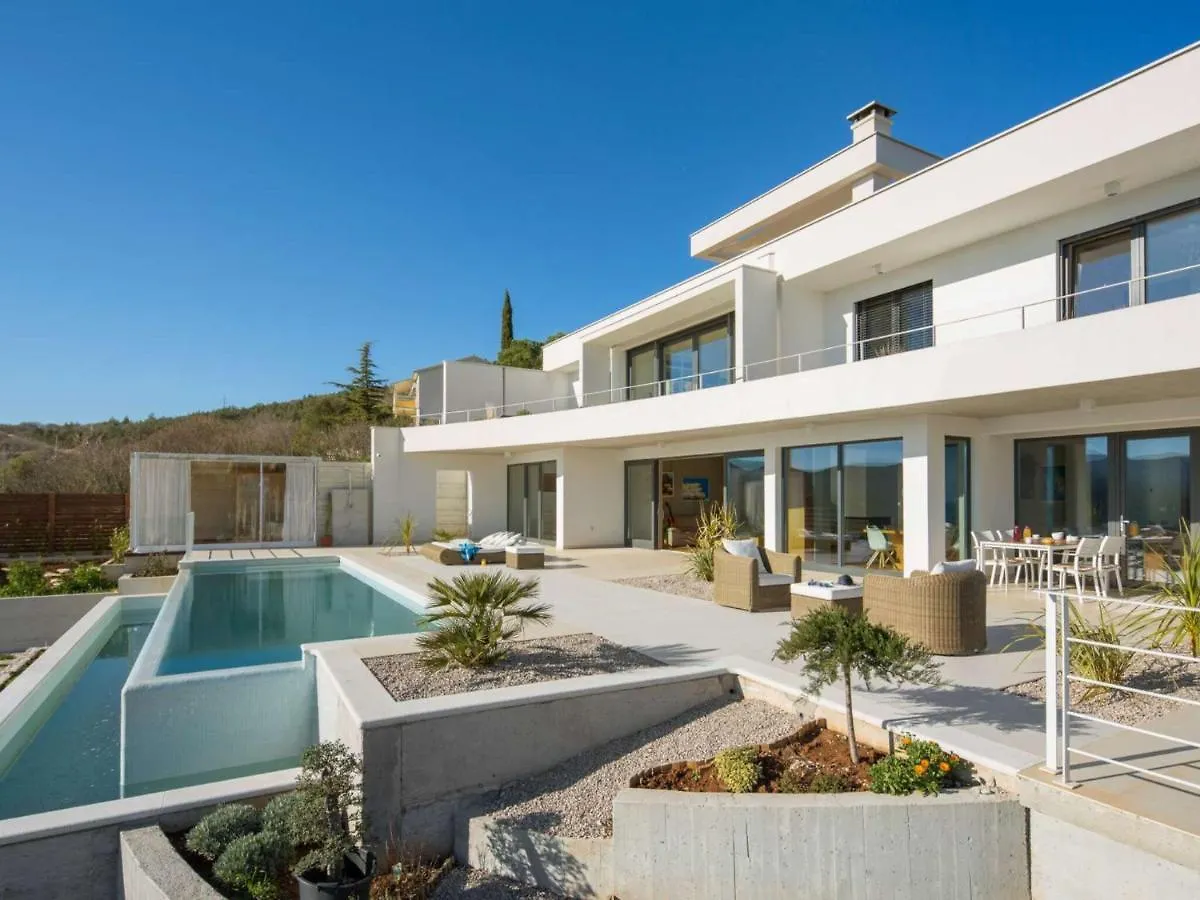 Design Villa In Rabac With Sea-View, Sauna, Private Pool