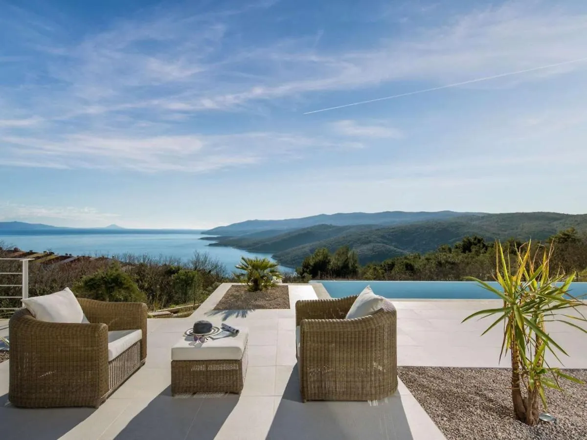 Design Villa In Rabac With Sea-View, Sauna, Private Pool 0*,  クロアチア